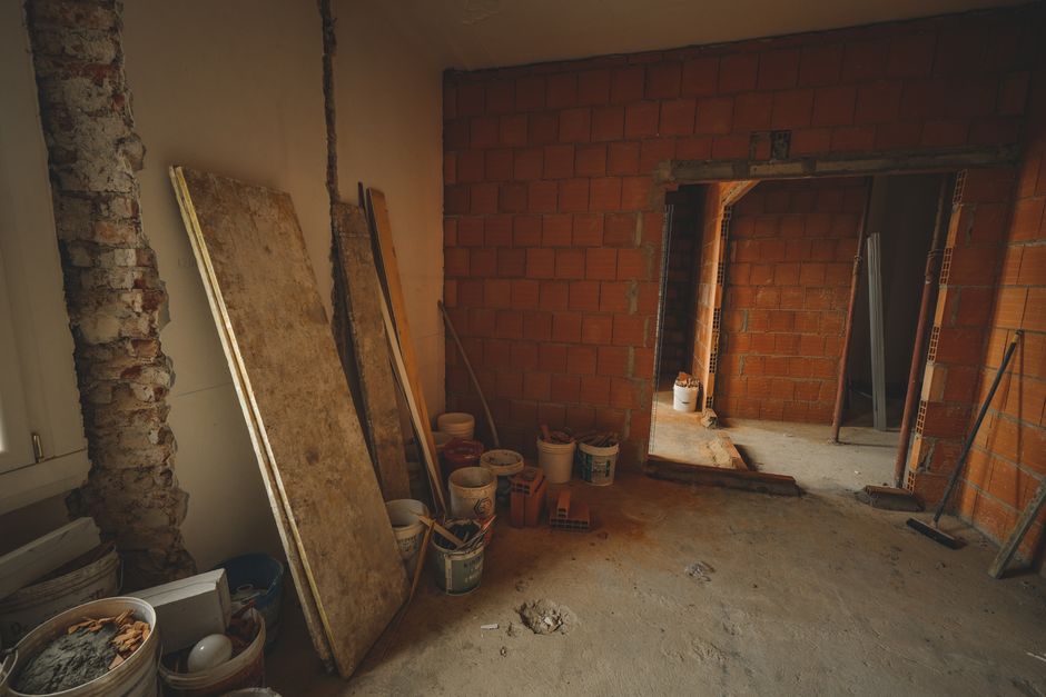 Kew Construction team carrying out a complete bathroom refurbishment in Bootle, Liverpool